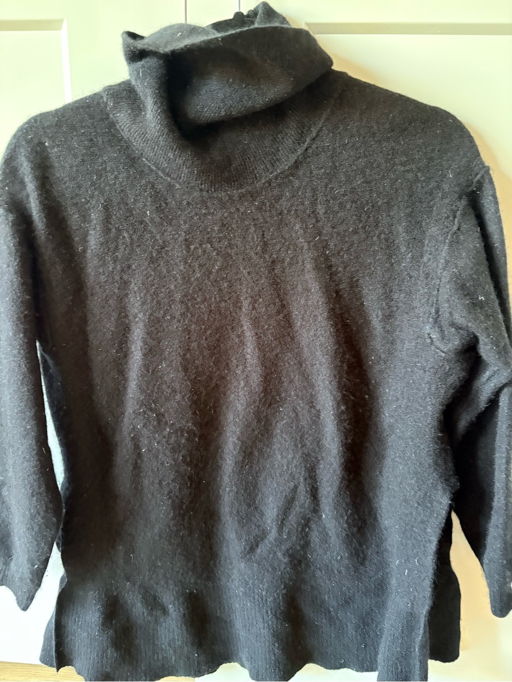 Free People We the Free 100% cashmere turtleneck sweater black Small